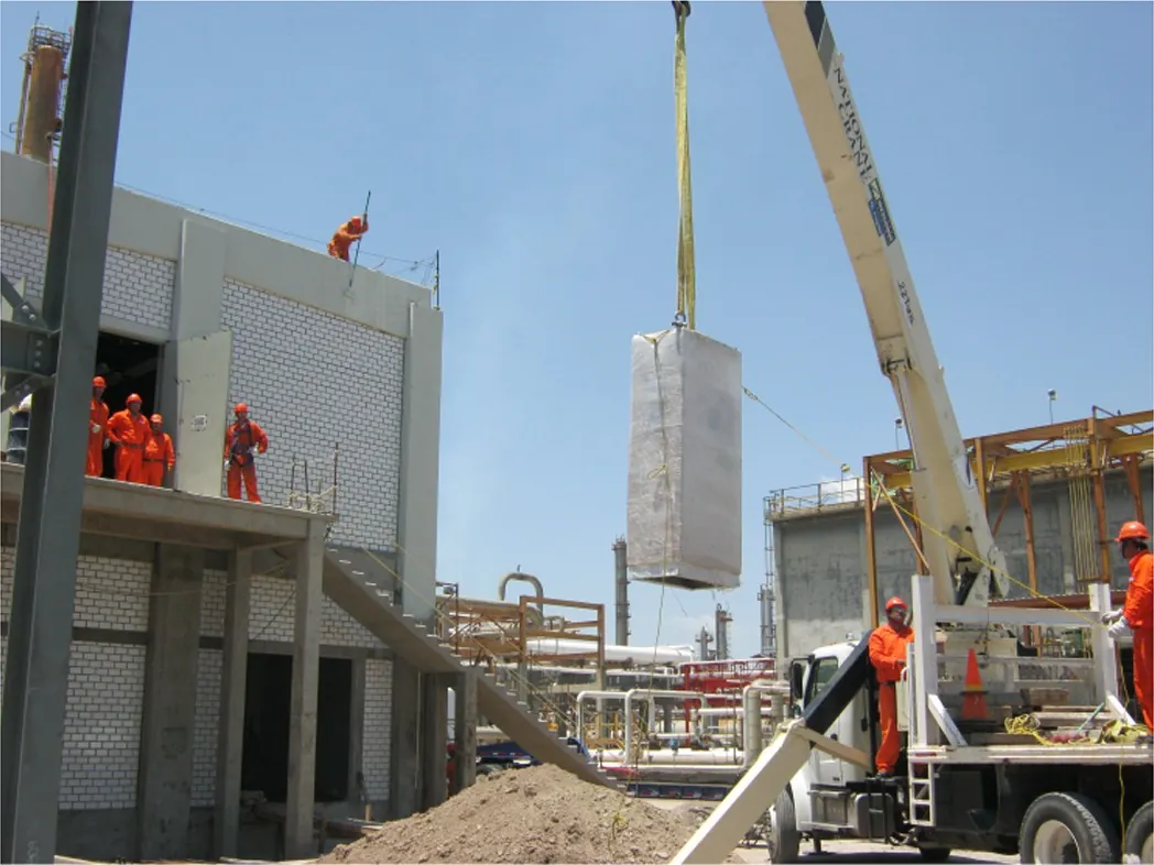 Obra civil-estructural en la Refinería de Salamanca